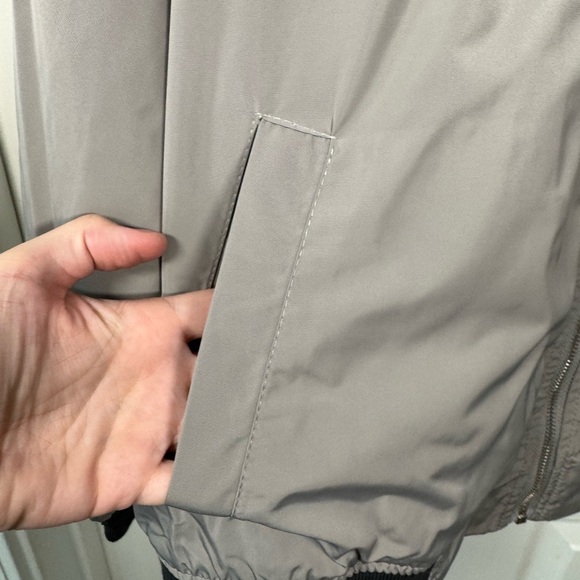 MLB Mariners Bomber Jacket Grey Sports Jacket Baseball Men’s Size 2XL - Picture 4 of 11